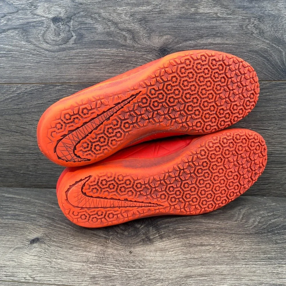 Nike Hyper Venom Phelon II IC‎ Indoor Soccer Shoe Youth Boys Size 6Y US Orange